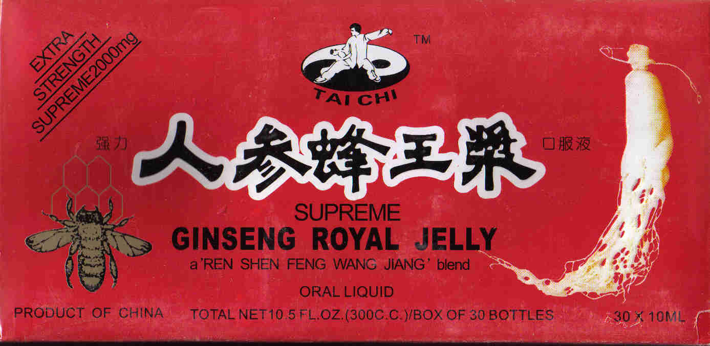 Ginseng Royal Jelly* (10 ml x 30 Vials)