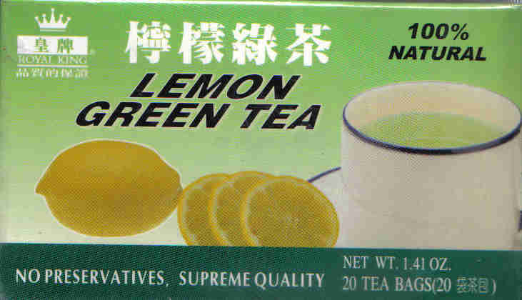 Lemon Green Tea* (20 Tea Bags)