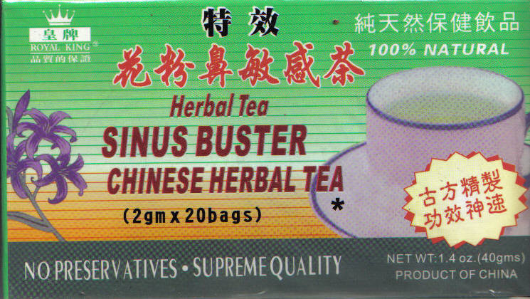Sinus Buster Tea* (20 Tea Bags)
