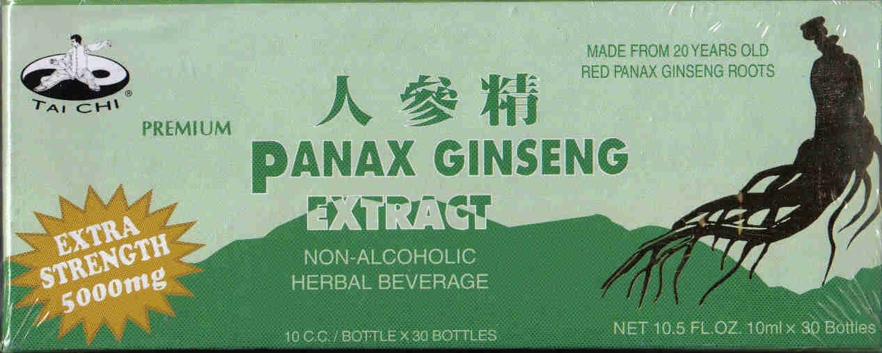 Panax Ginseng Extract 5000mg* (10 ml x 30 Vials)